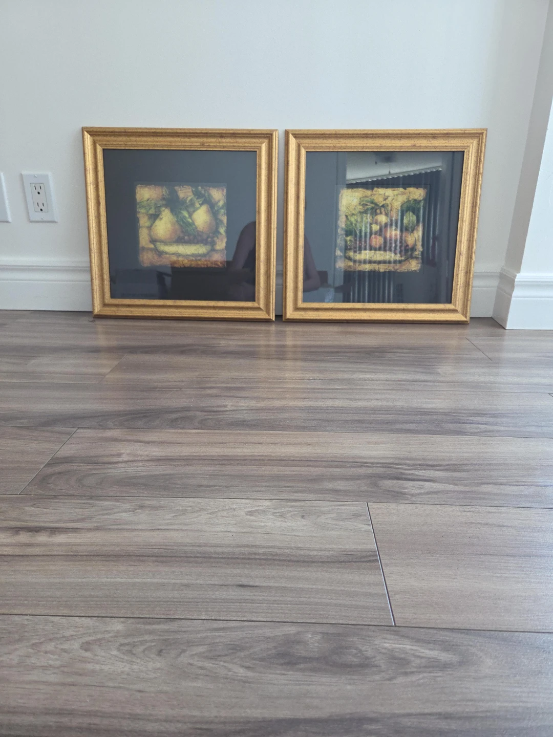 Set of 2 Framed Still Life Art Prints