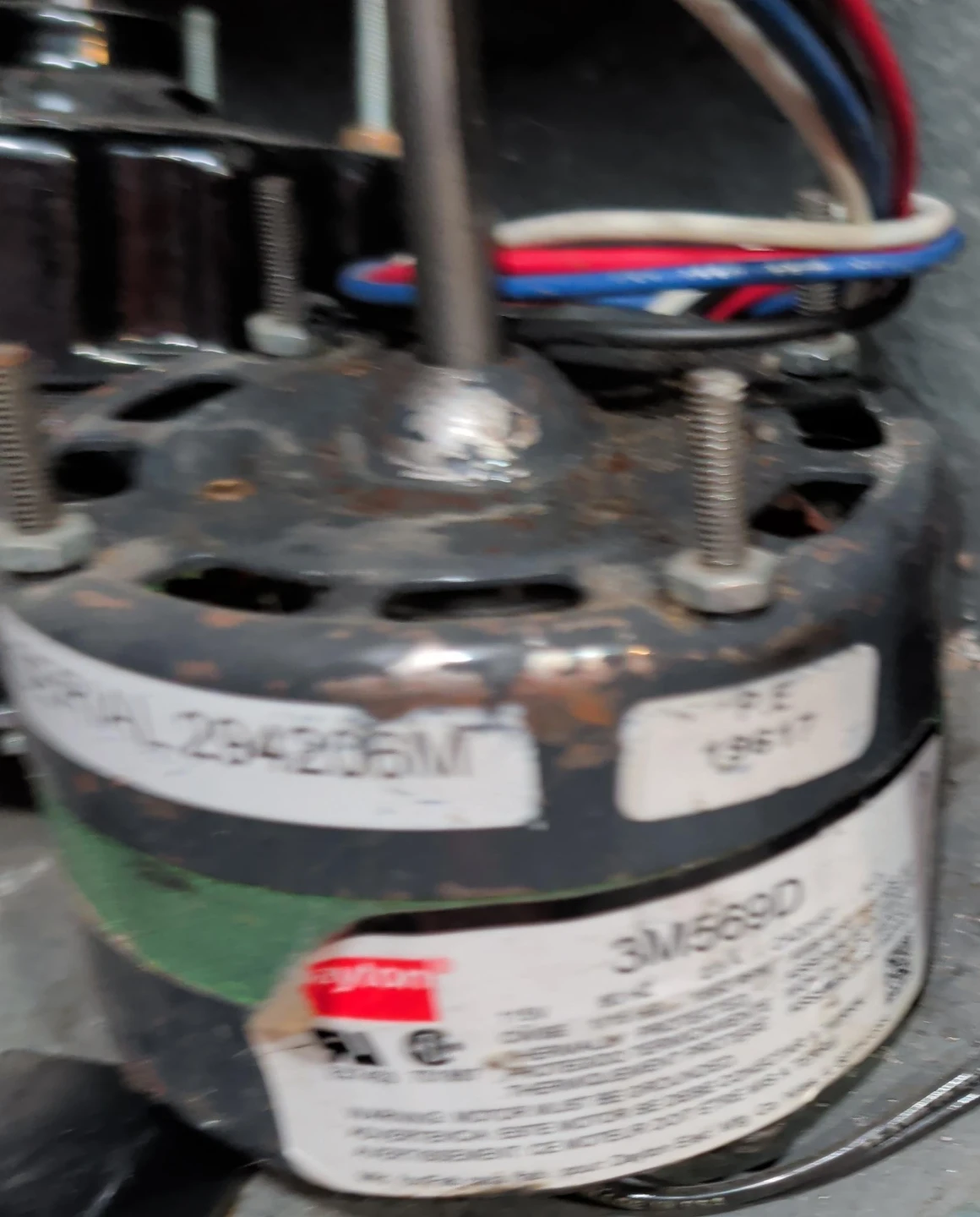 Dayton 3M569D Fan Motor