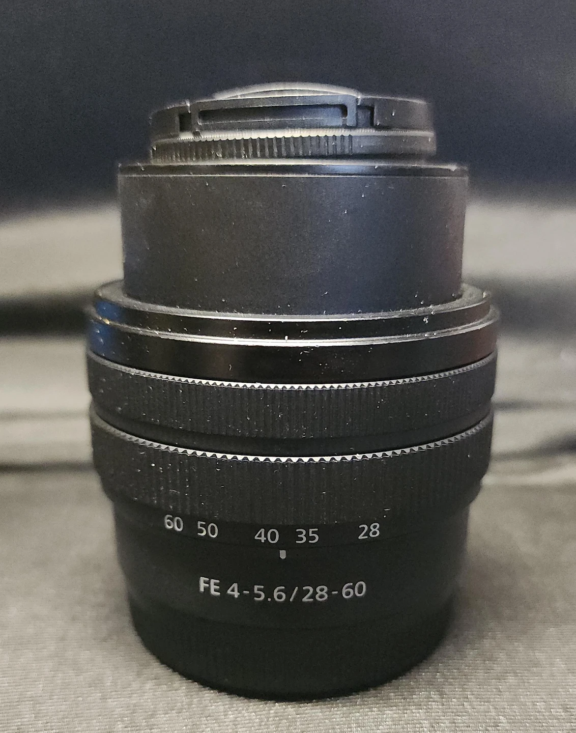 Sony FE 4-5.6/28-60mm Lens with Cameron Pro 40.5mm Filter