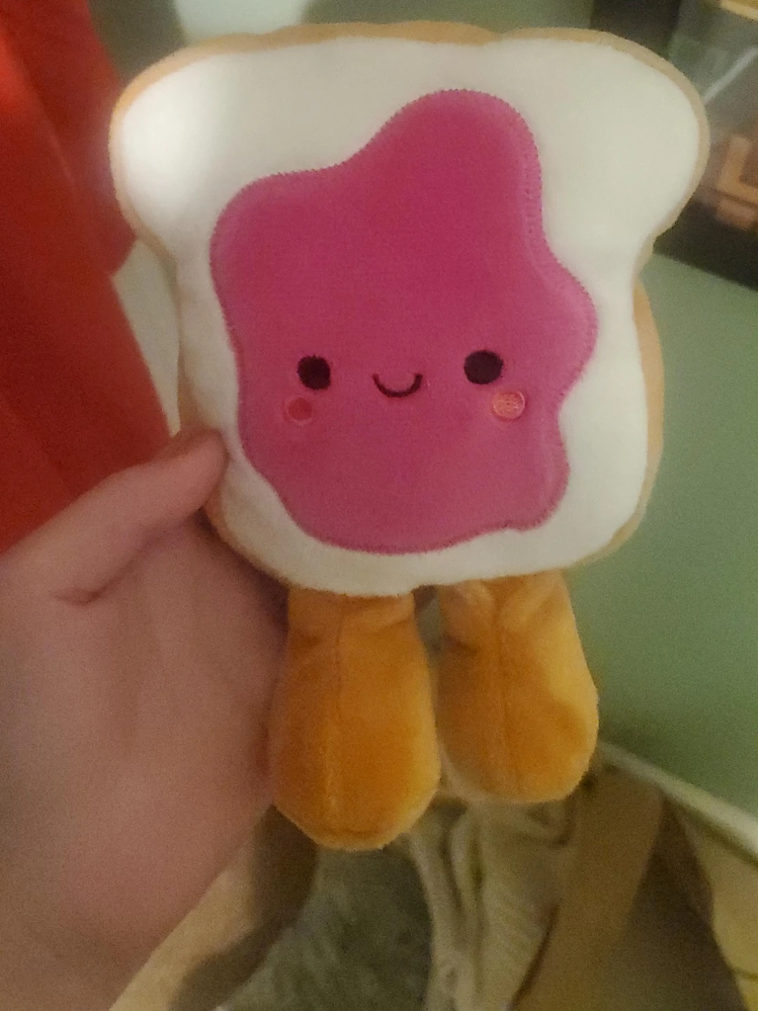 Plush Peanut Butter and Jelly Toast