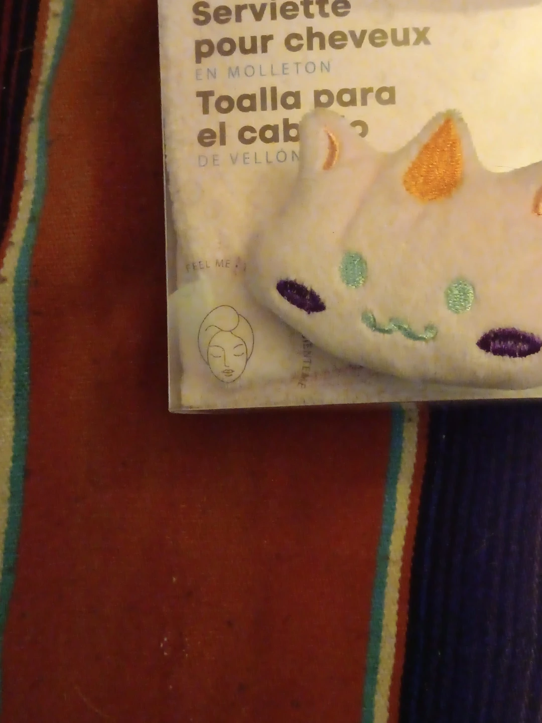 Pink Fleece Hair Towel - photo 2