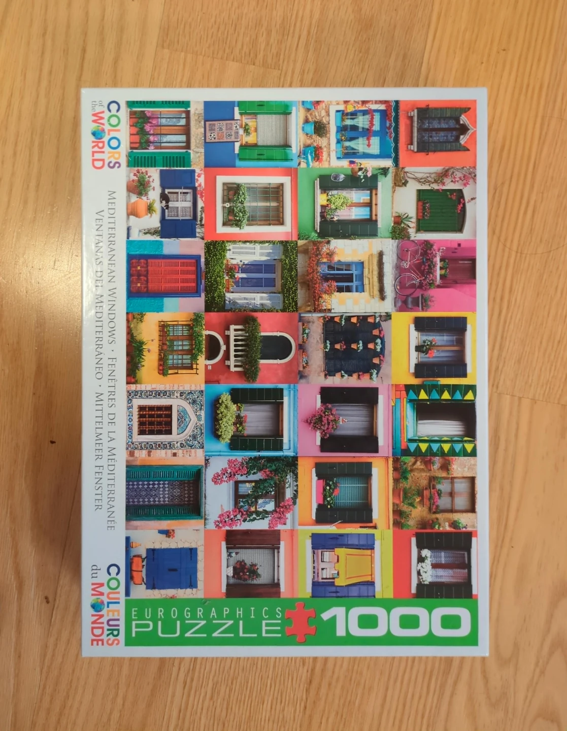 Eurographics Mediterranean Windows 1000 Piece Puzzle