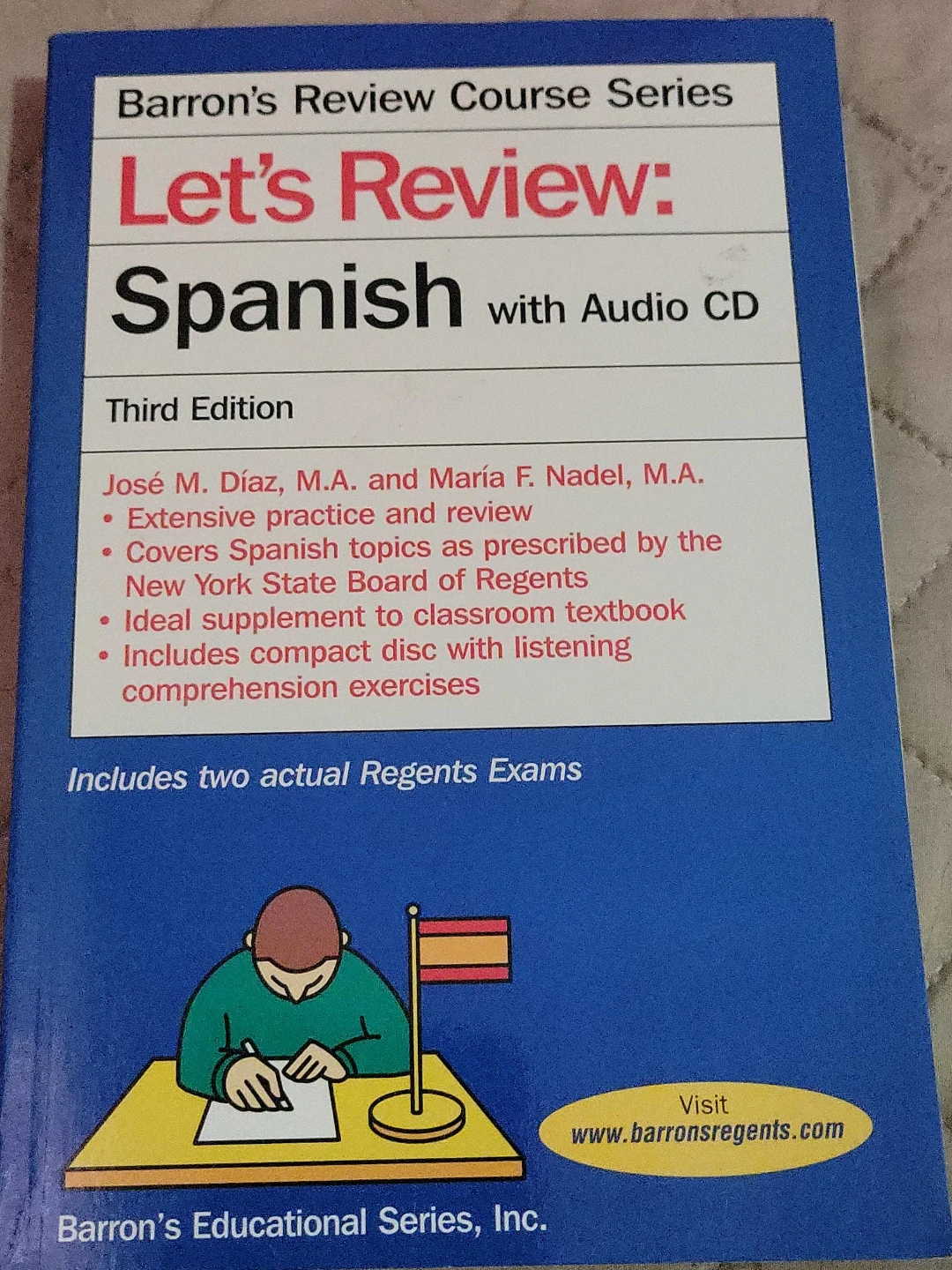 Barron's Let's Review Spanish Third Edition with Audio CD