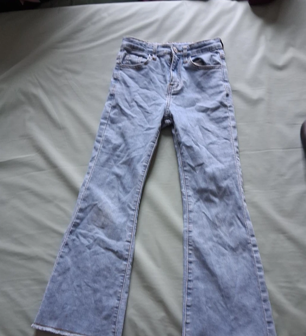 Light Wash Flare Jeans