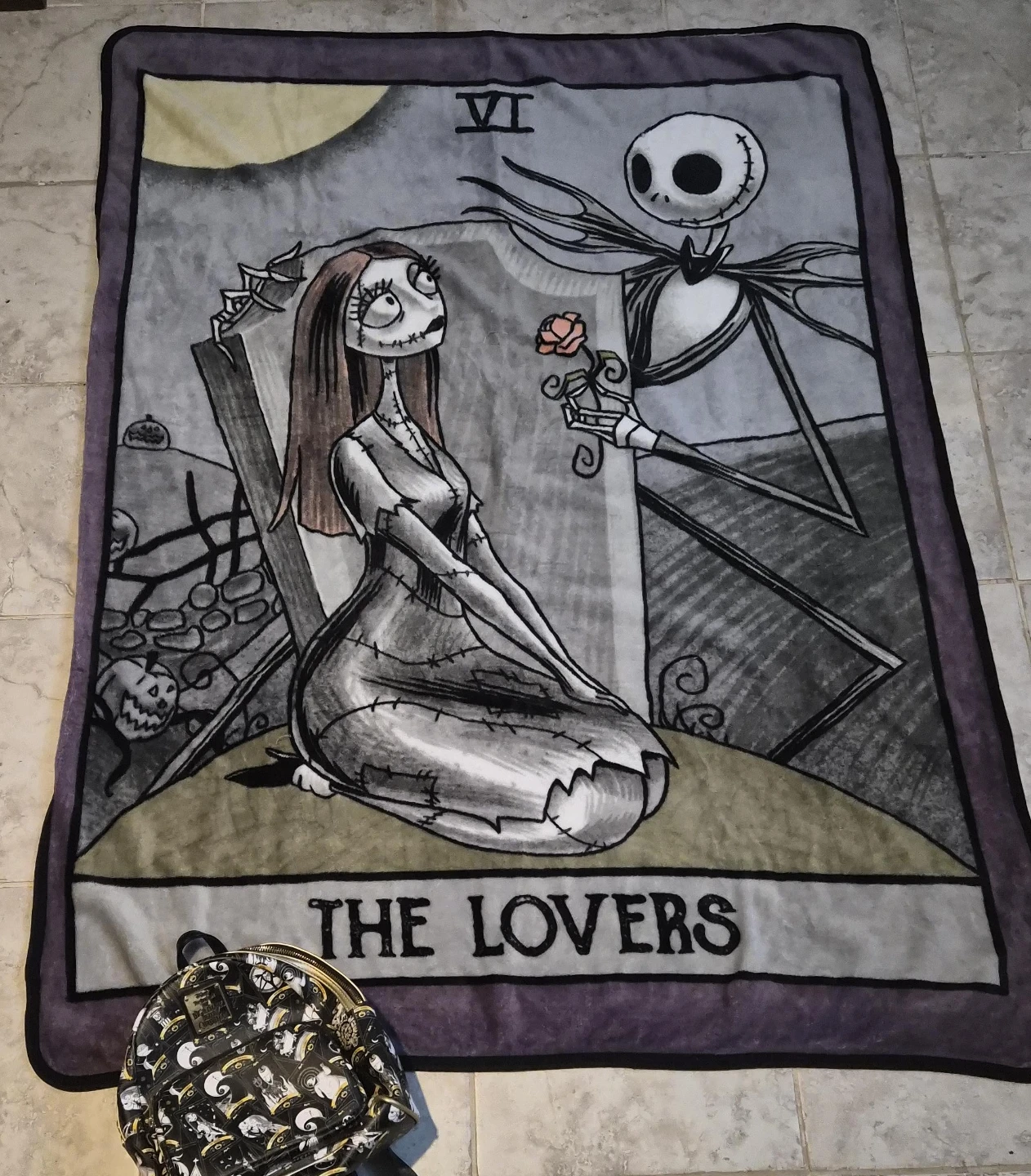 The Nightmare Before Christmas Fleece Blanket