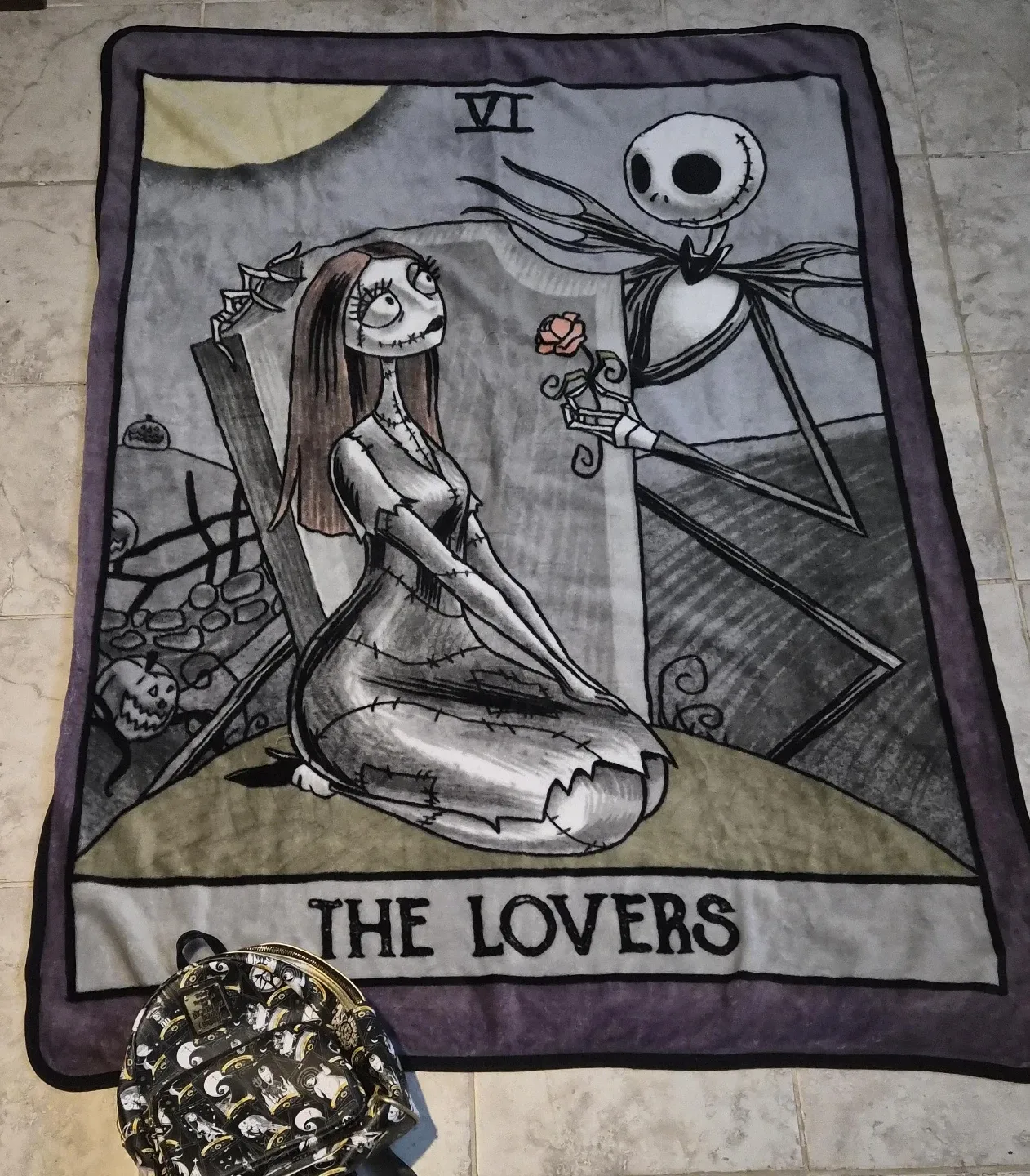 The Nightmare Before Christmas Fleece Blanket