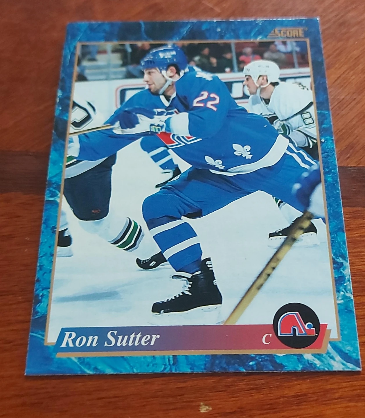 Score Ron Sutter Hockey Card
