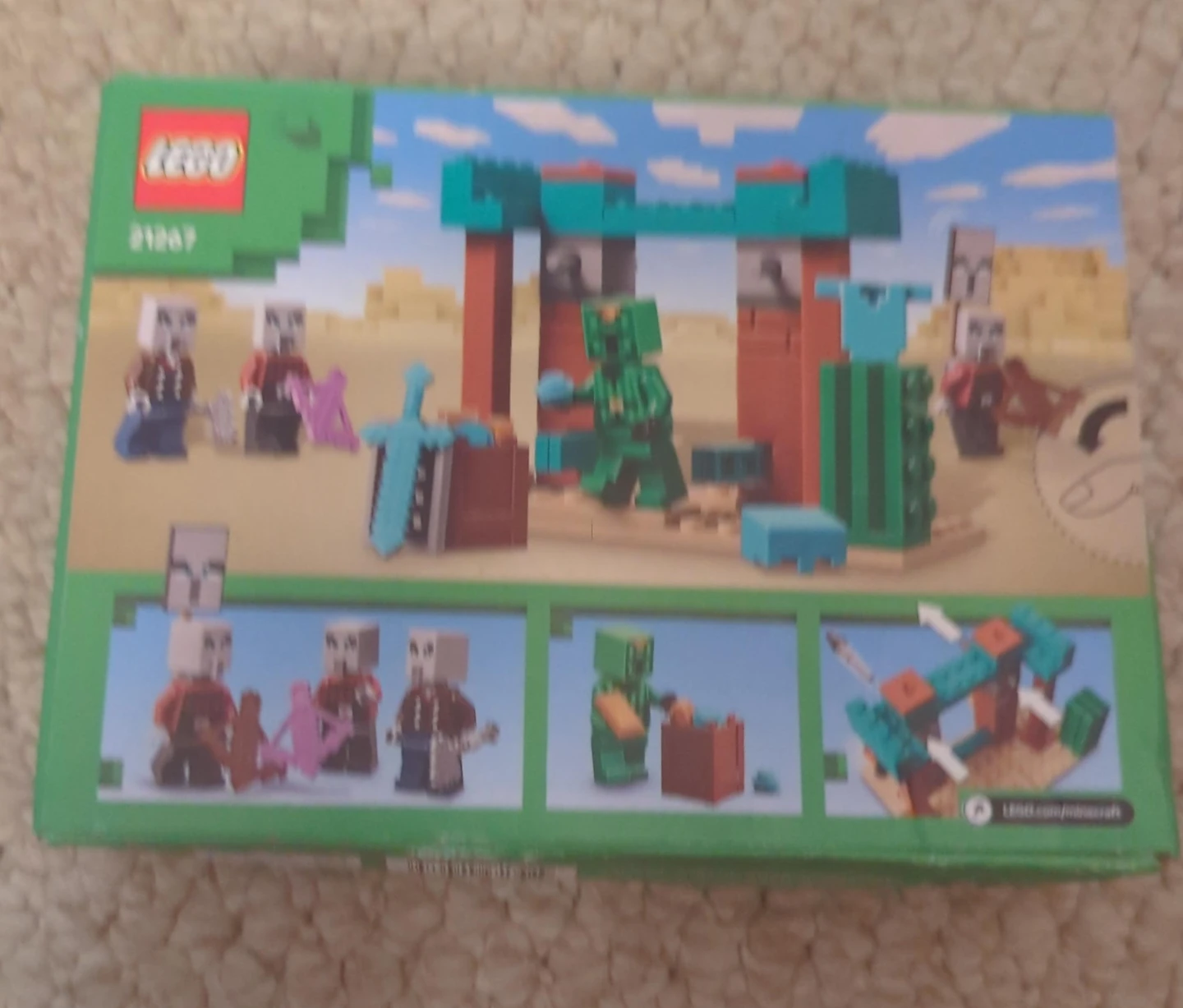 LEGO Minecraft The Illager Raid Building Set 21207