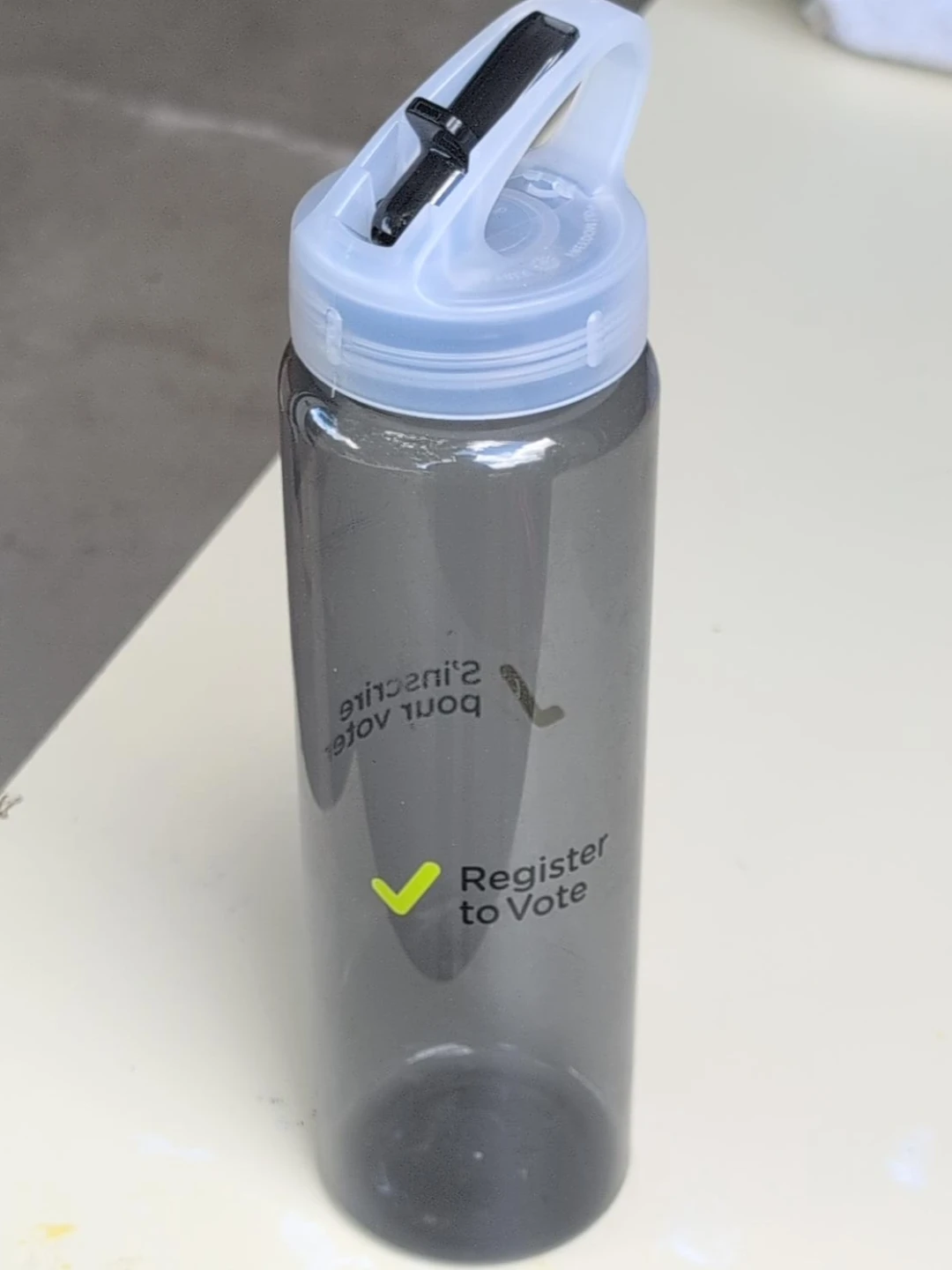 Register to Vote Water Bottle