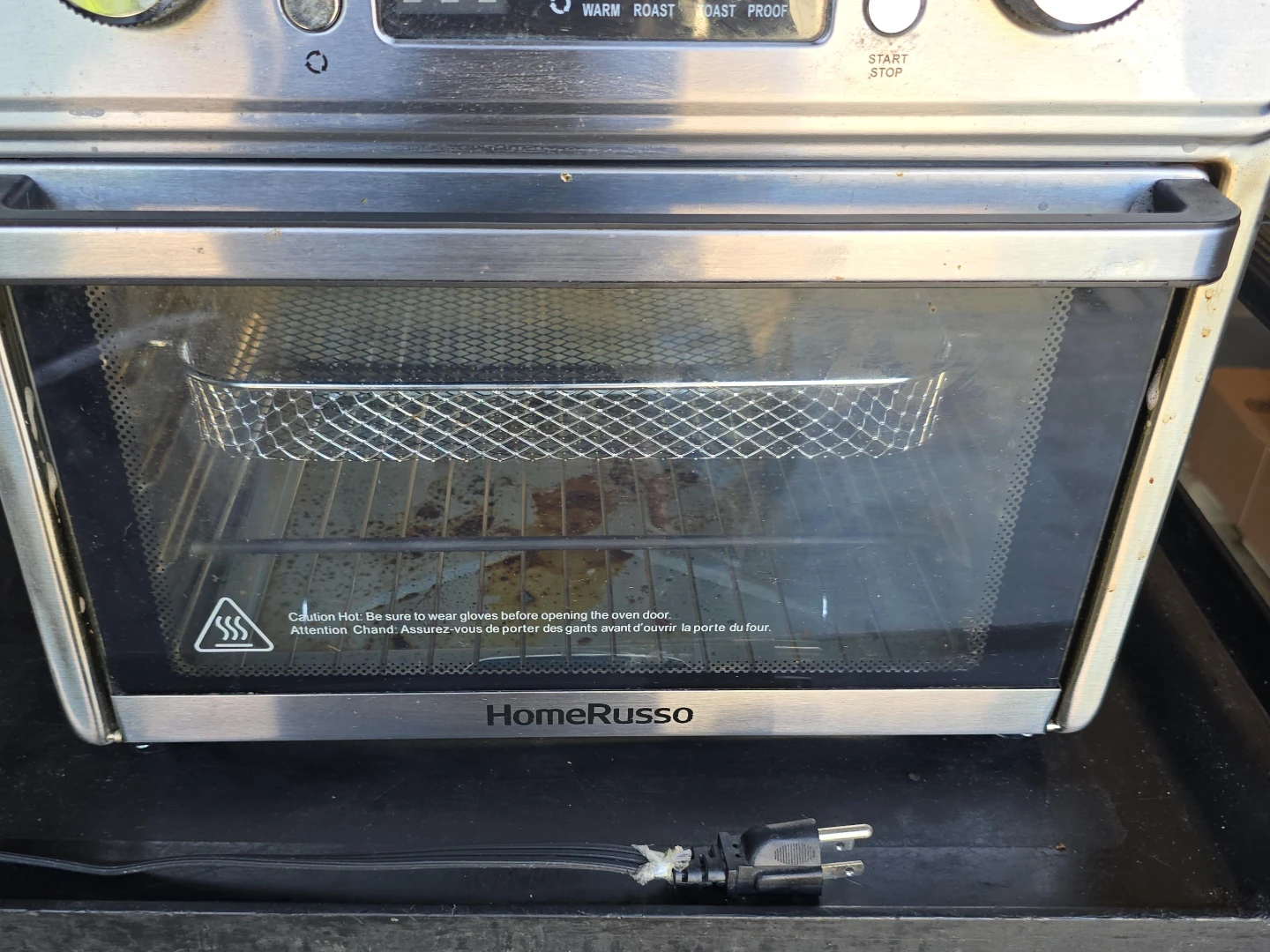 HomeRusso Air Fryer Toaster Oven