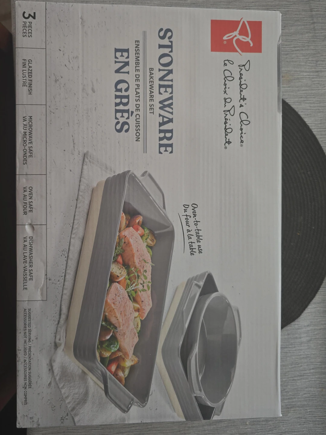 President's Choice Stoneware Bakeware Set
