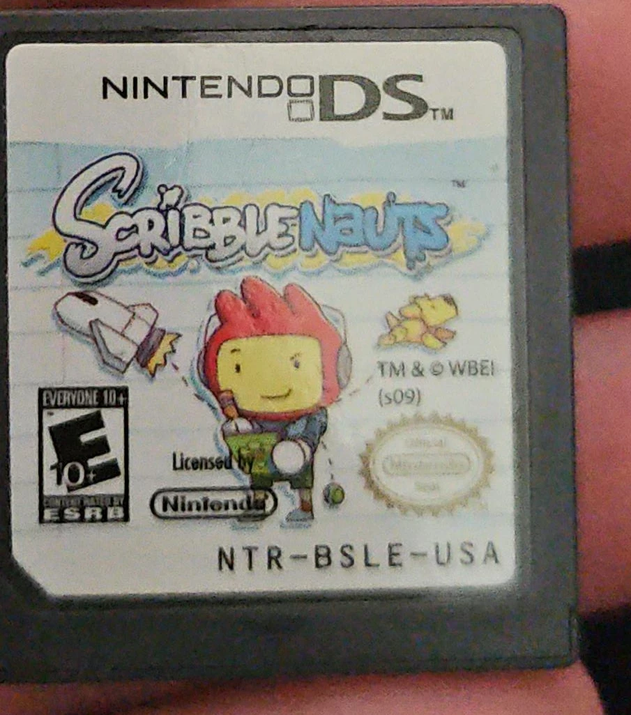 Nintendo DS Scribblenauts Video Game