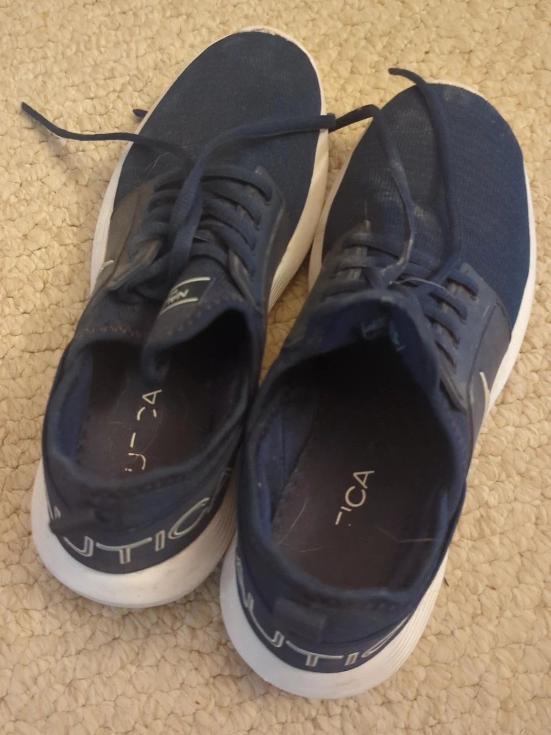 Nautica Navy Blue Athletic Shoes