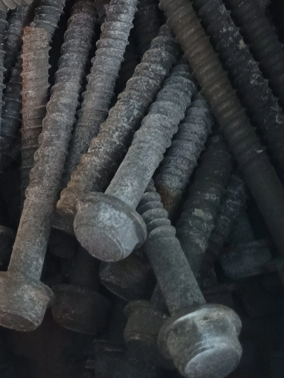 “Hot dip galvanized lag bolts / structural screws”