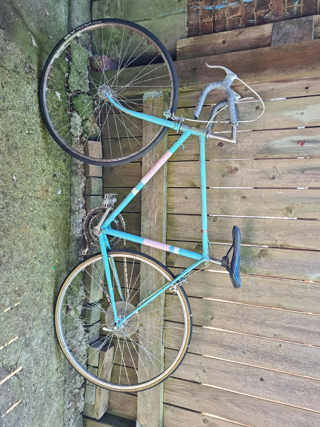 Blue Road Bike