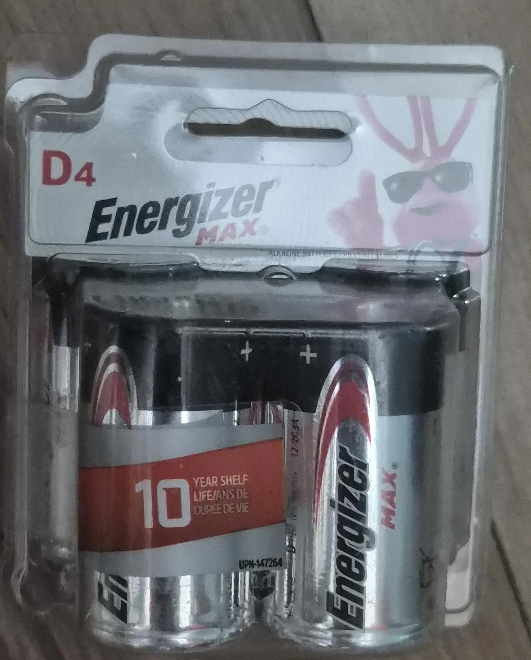 Energizer D4 MAX Alkaline Batteries (2-pack)