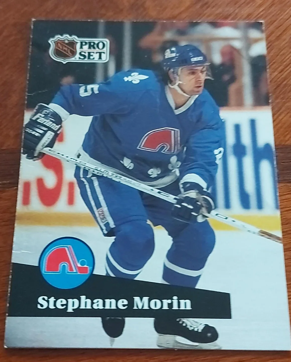 Pro Set Stephane Morin Hockey Card