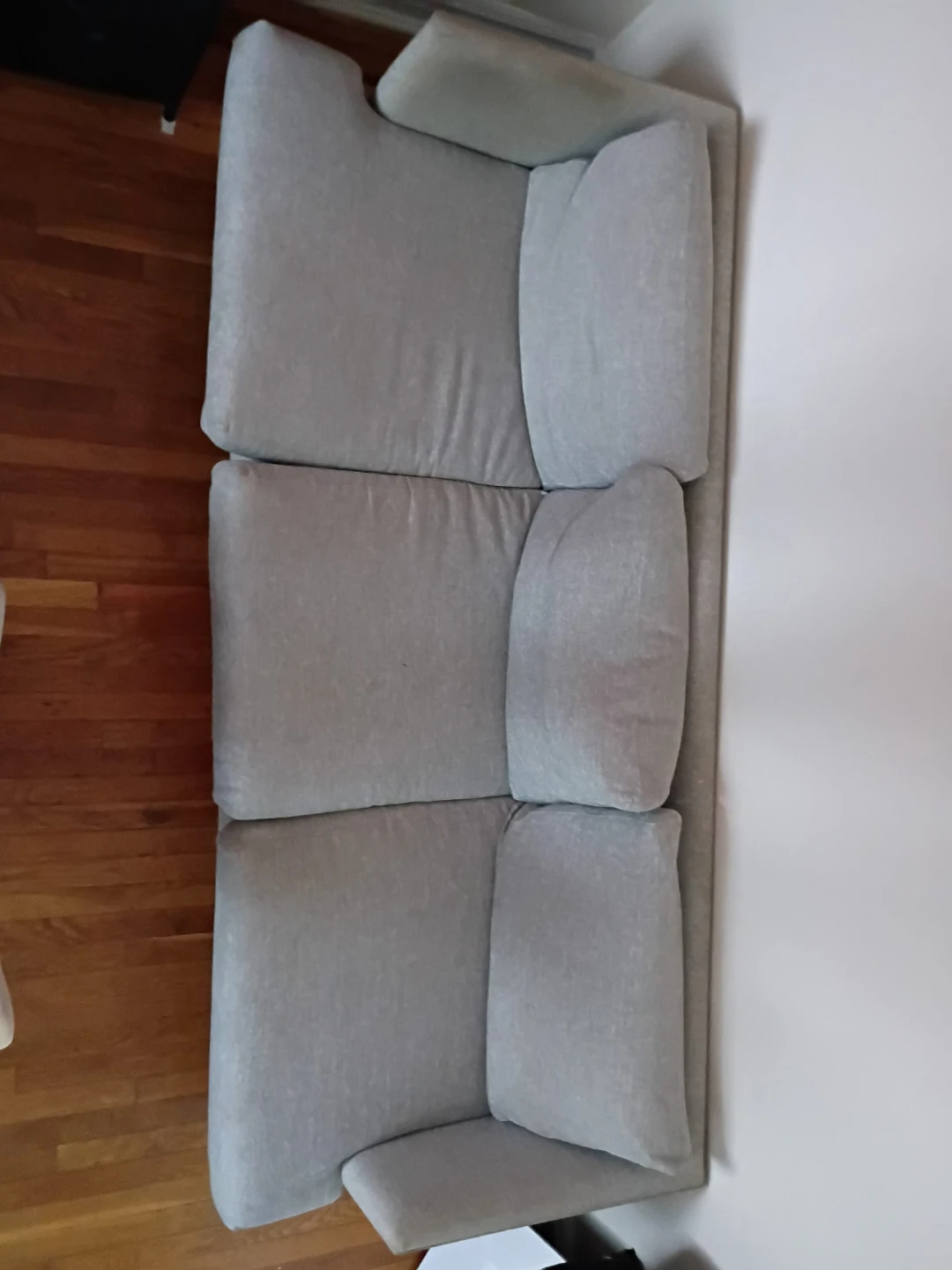 Light Gray Upholstered Sofa - photo 2