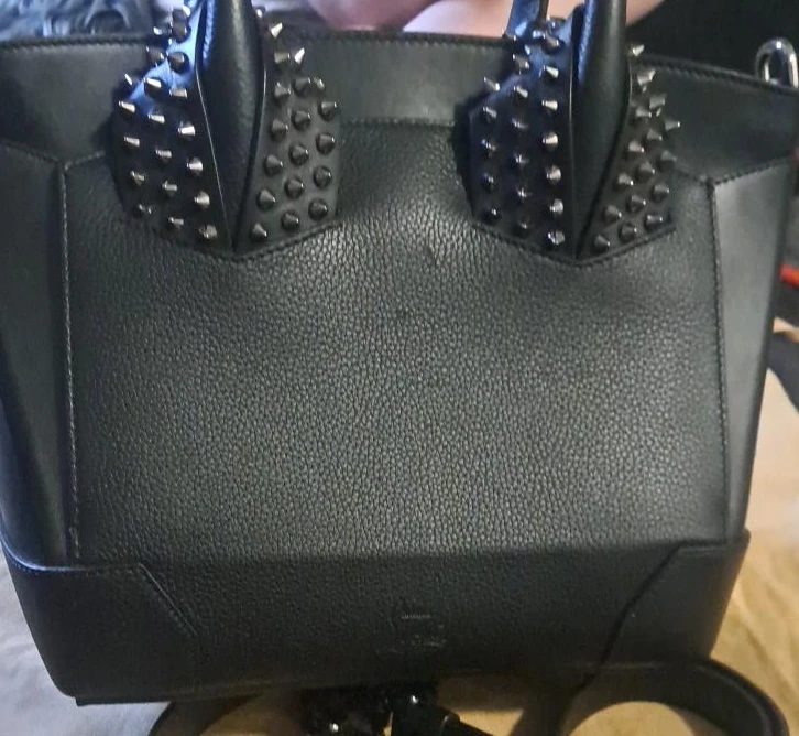 Christian Louboutin Black Spiked Handbag