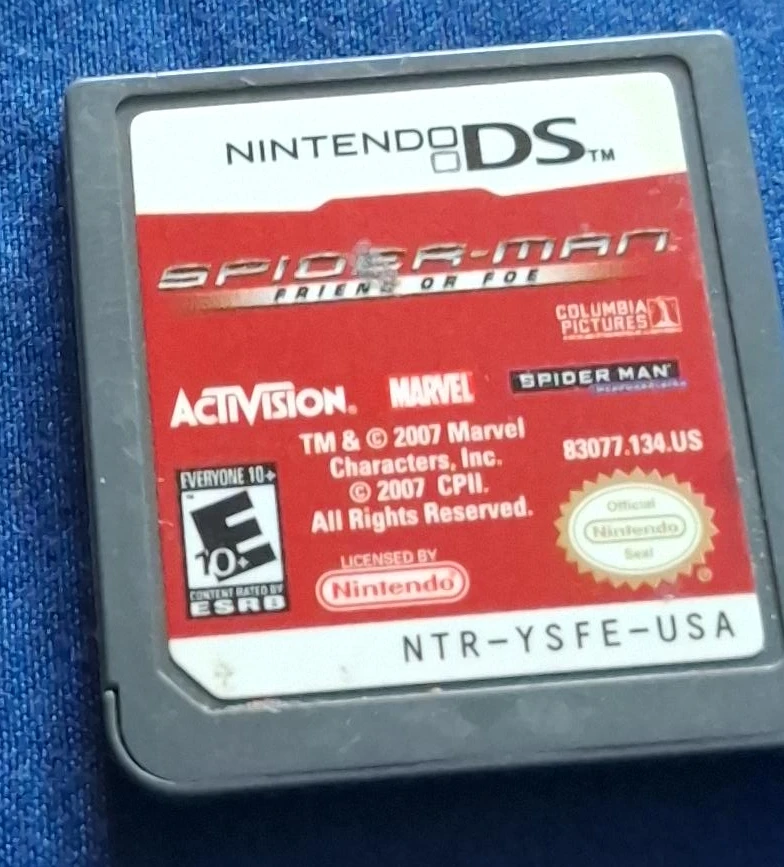 Spider-Man: Friend or Foe Nintendo DS Game