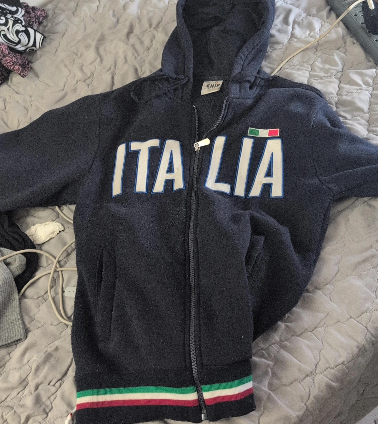 ITALIA Zip Up Hoodie