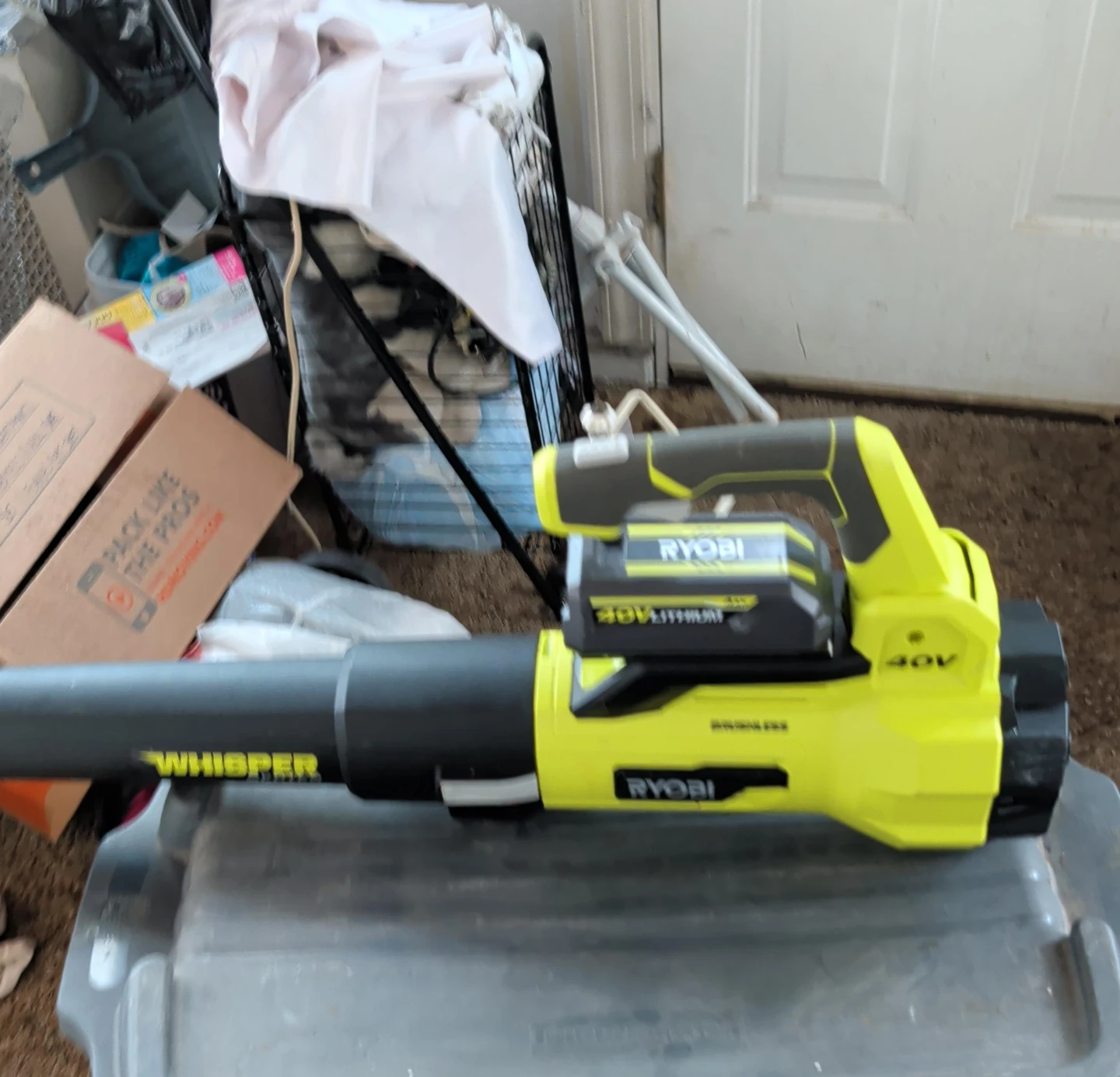 Ryobi Whisper 40V Cordless Leaf Blower