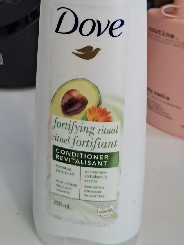 Dove Fortifying Ritual Conditioner with Avocado and Calendula