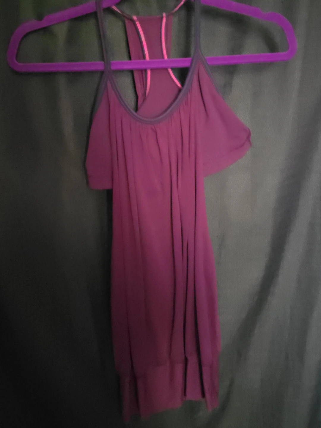 Lululemon Plum Athletic Tank Top