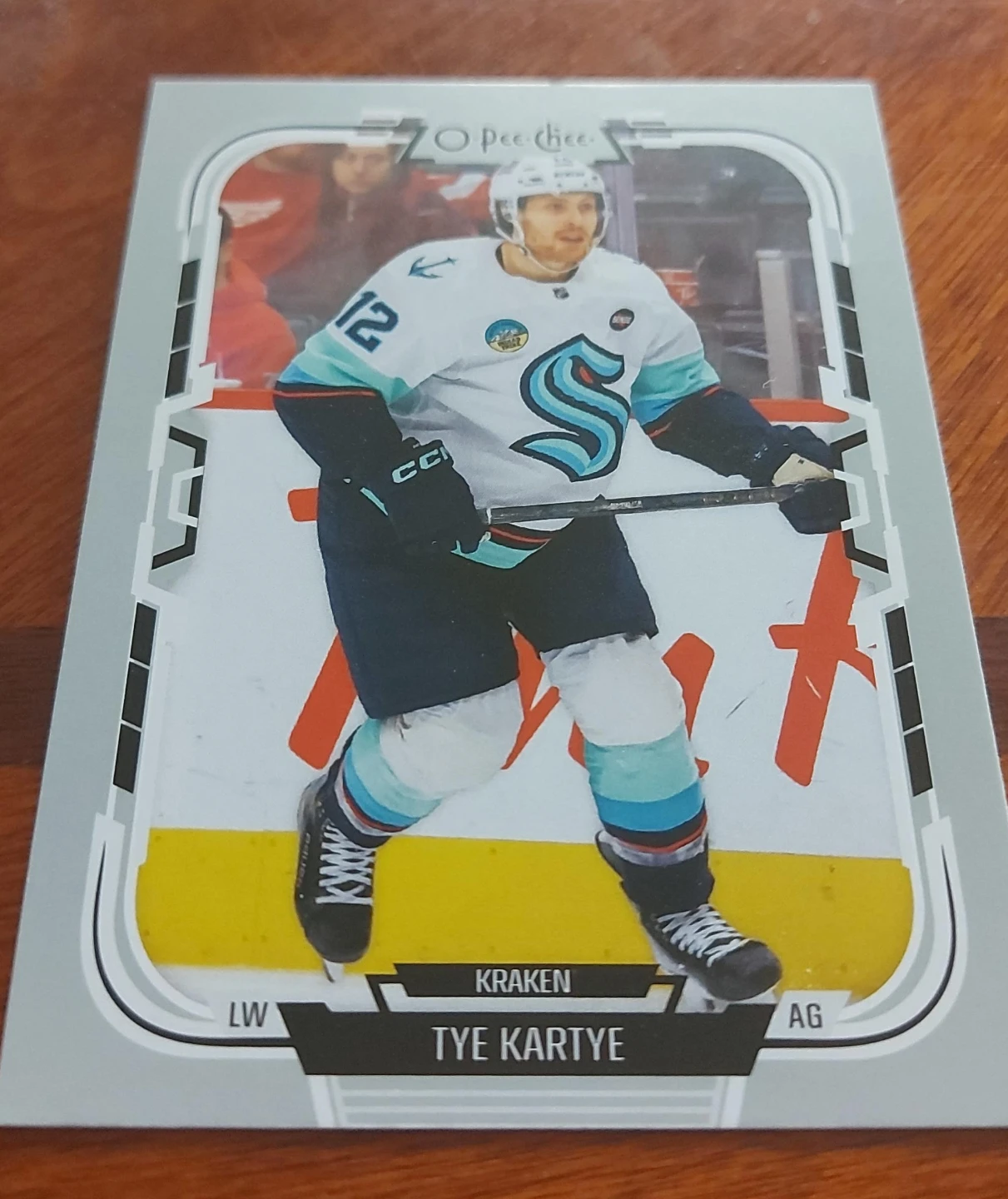 O-Pee-Chee Tye Kartye Hockey Card
