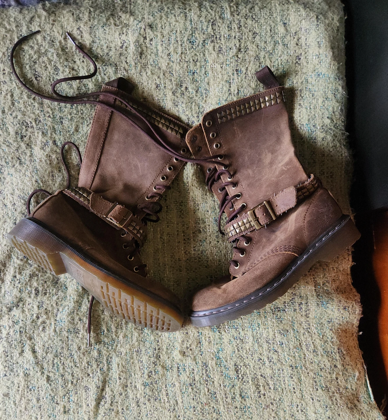 Dr. Martens Studded Combat Boots