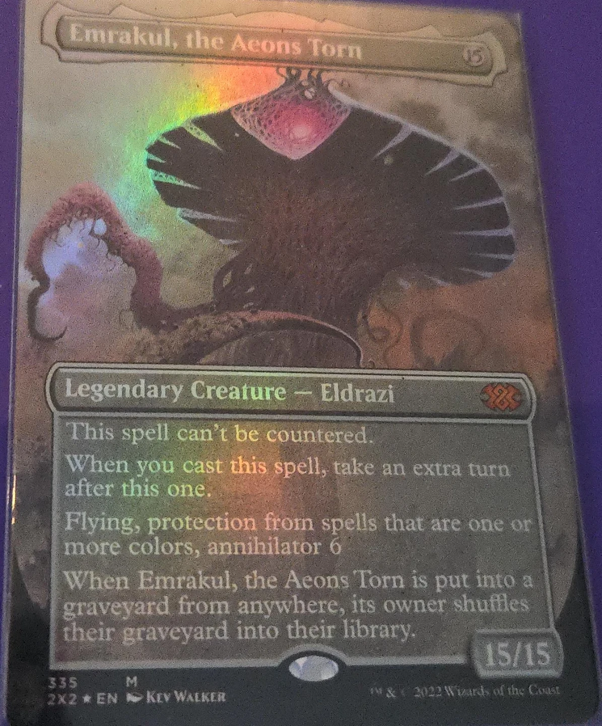 Magic The Gathering Emrakul, the Aeons Torn Card 15/15
