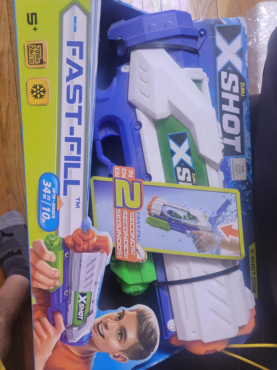 X-Shot Fast-Fill Water Blaster
