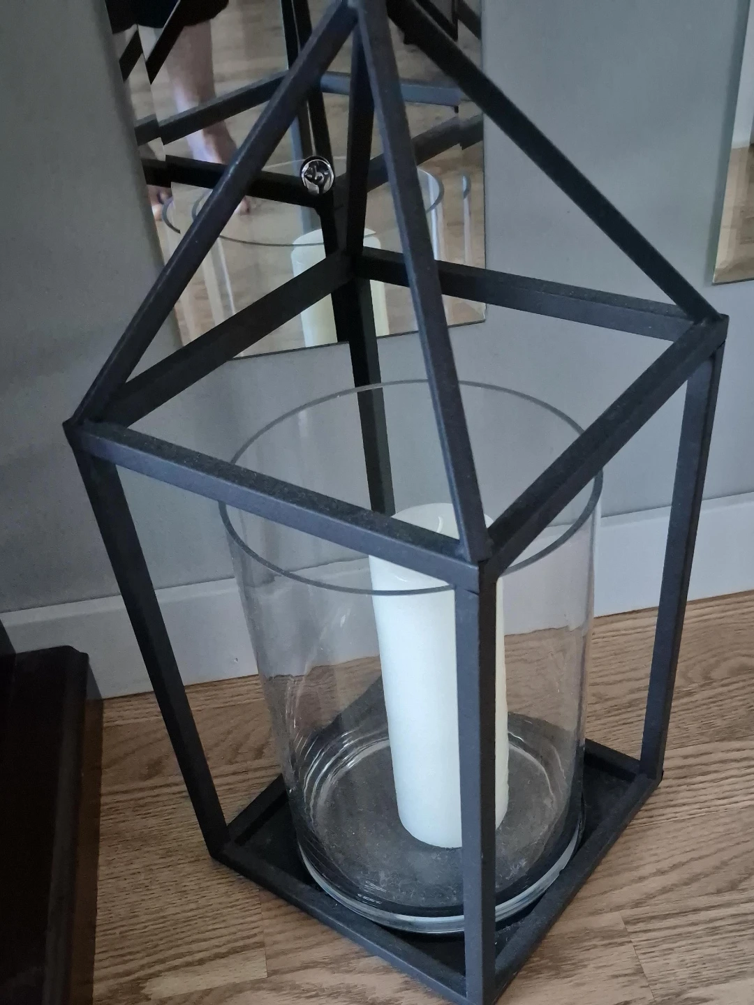 Modern Geometric Candle Lantern