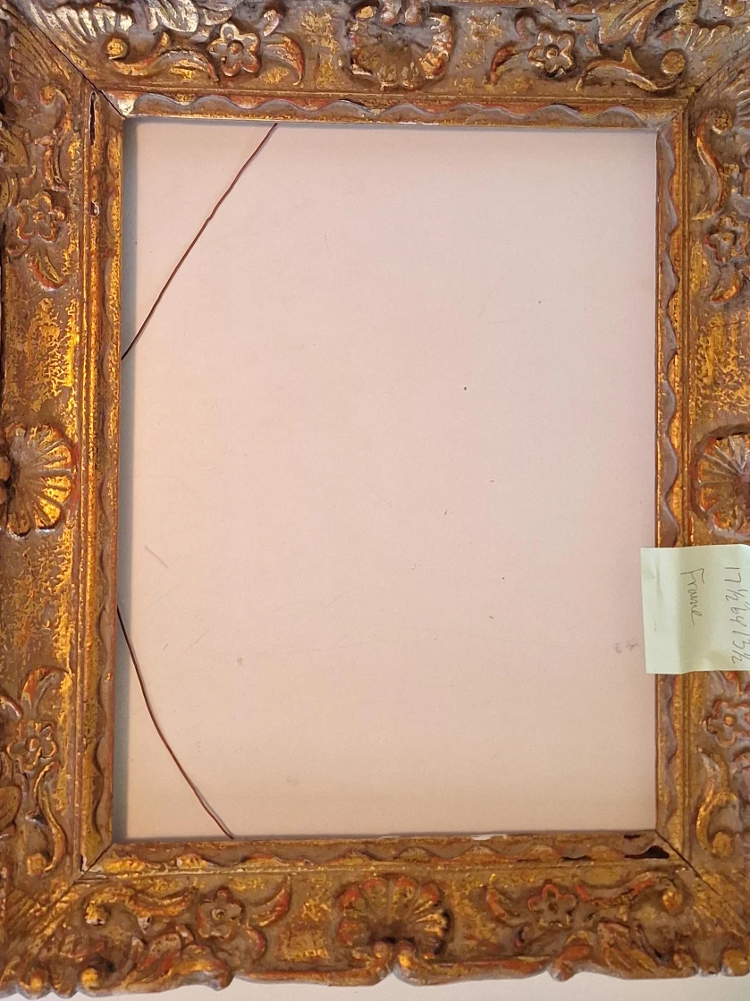 Ornate Gold Gilt Carved Picture Frame
