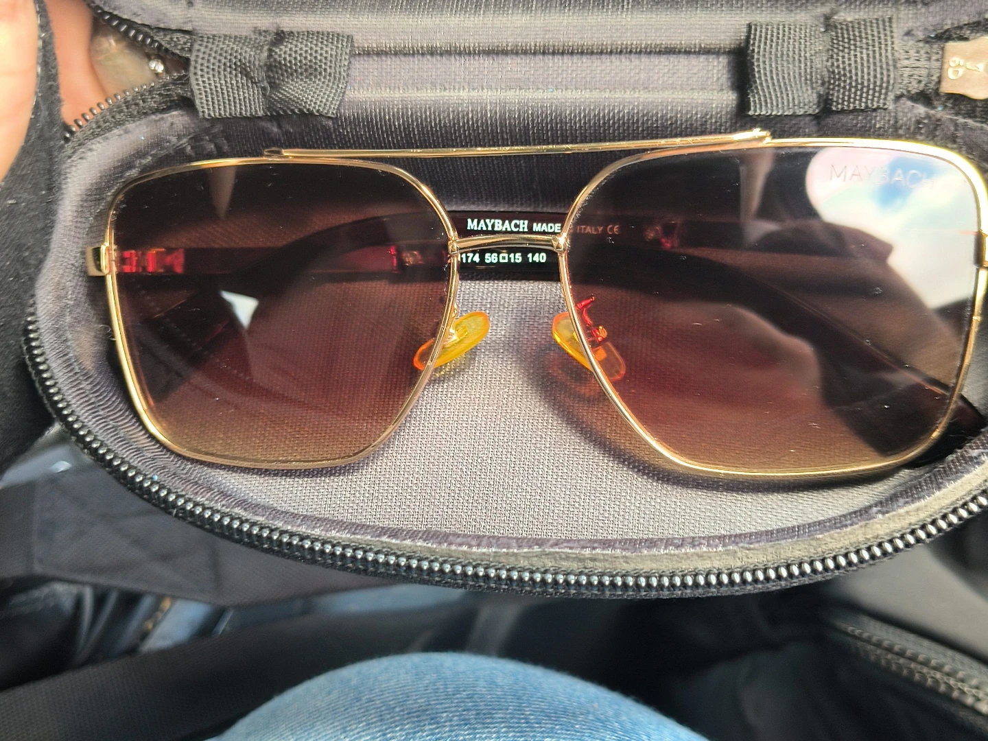 Maybach Mercedes Sunglasses Limited Edition Gold Accent - photo 3