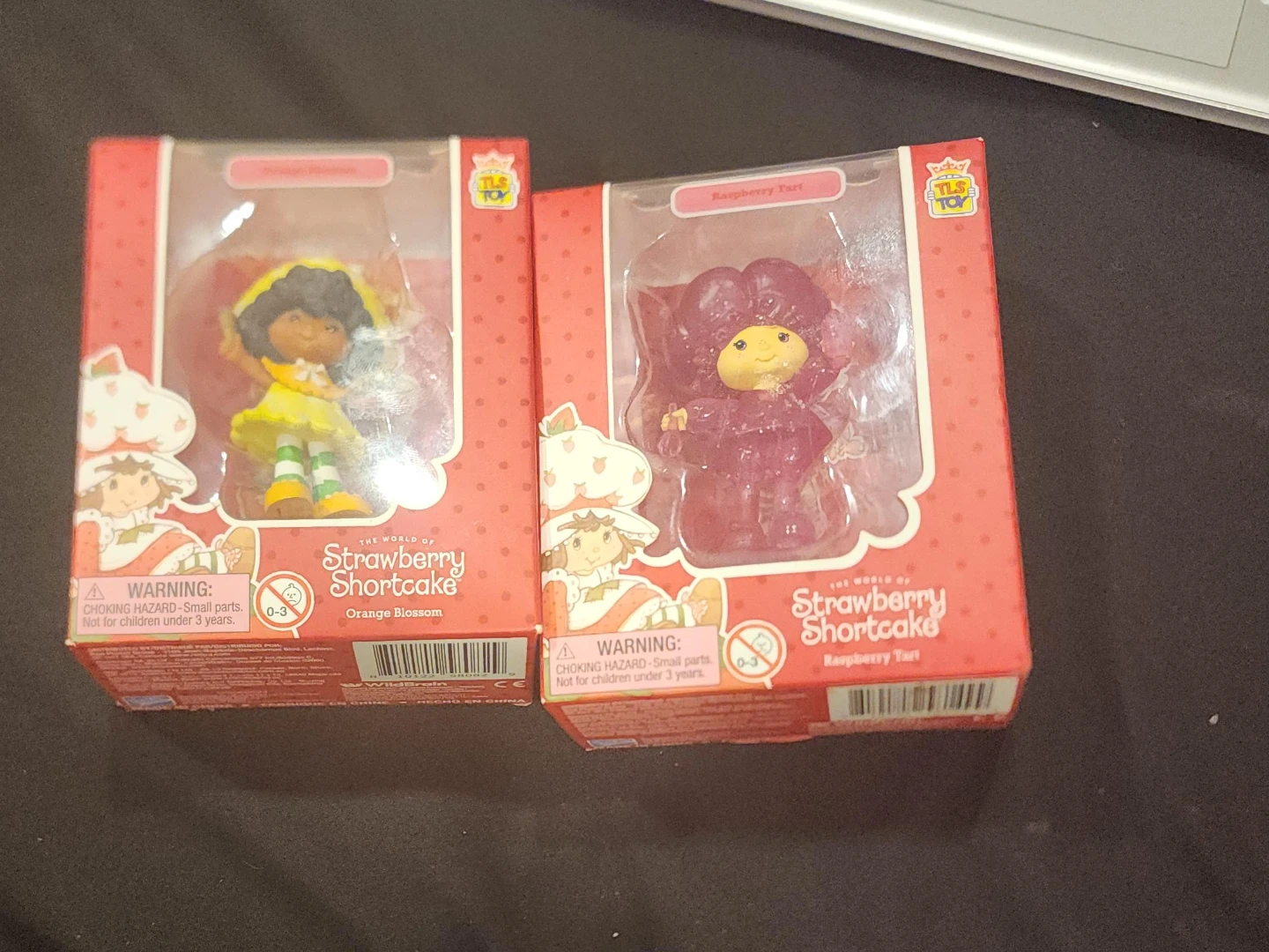 Strawberry Shortcake Orange Blossom & Raspberry Tart Figures