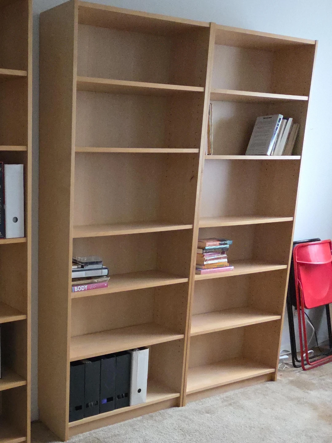 Wooden Bookshelf