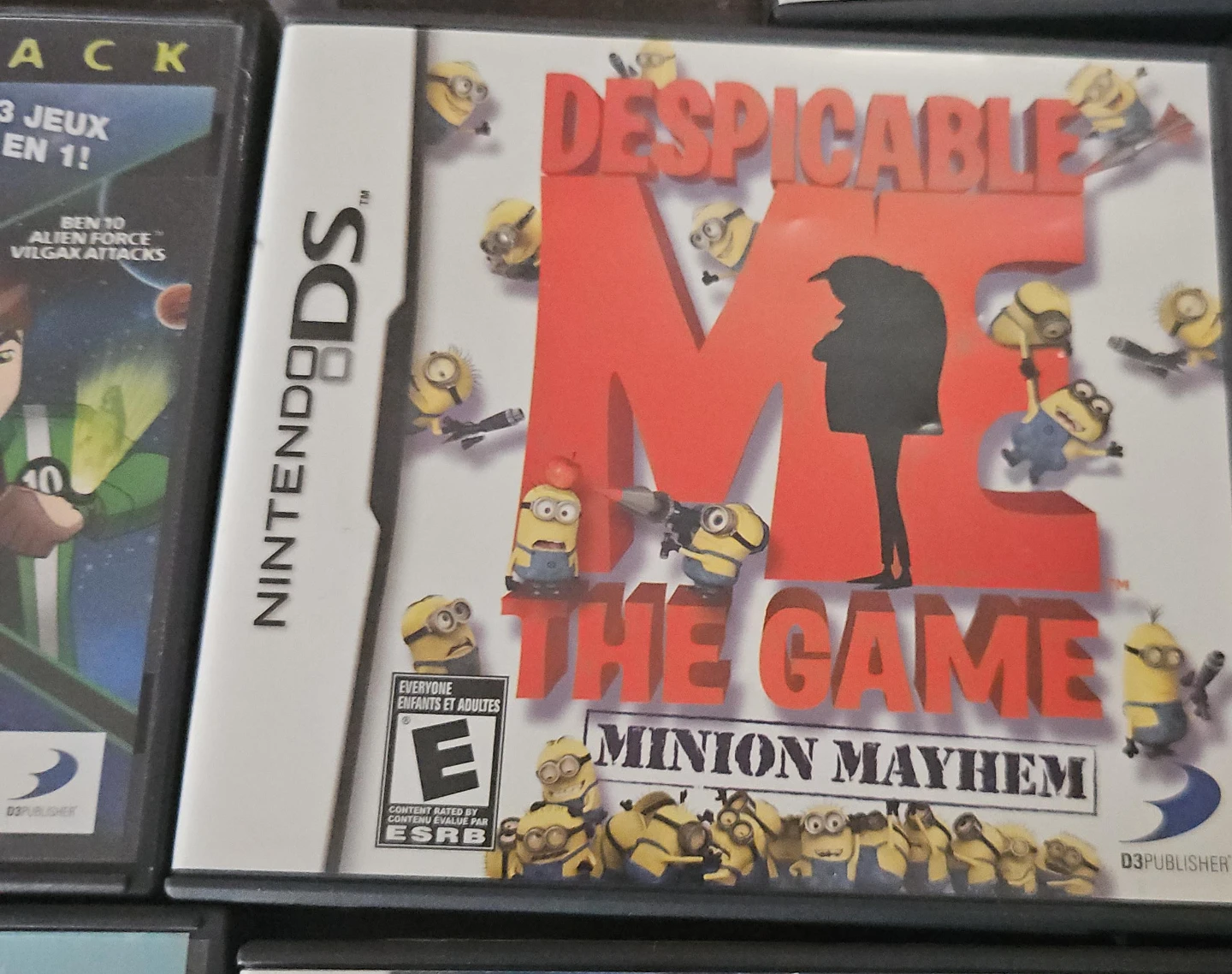 Nintendo DS Despicable Me The Game Minion Mayhem