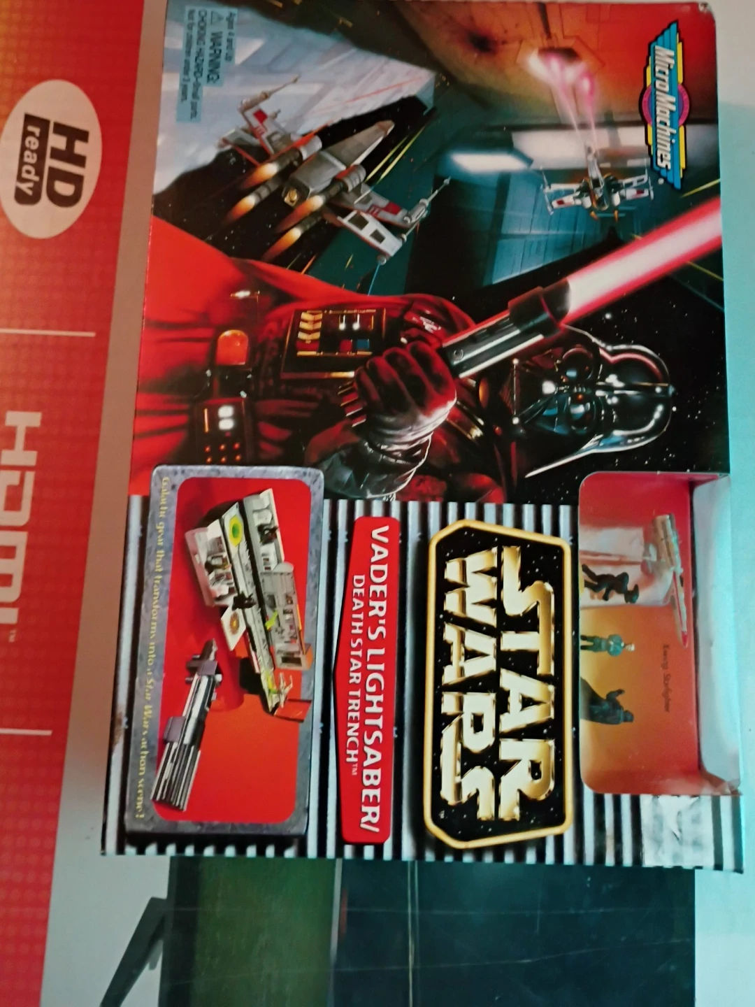 Micro Machines Star Wars Lightsaber/Death Star Trench set