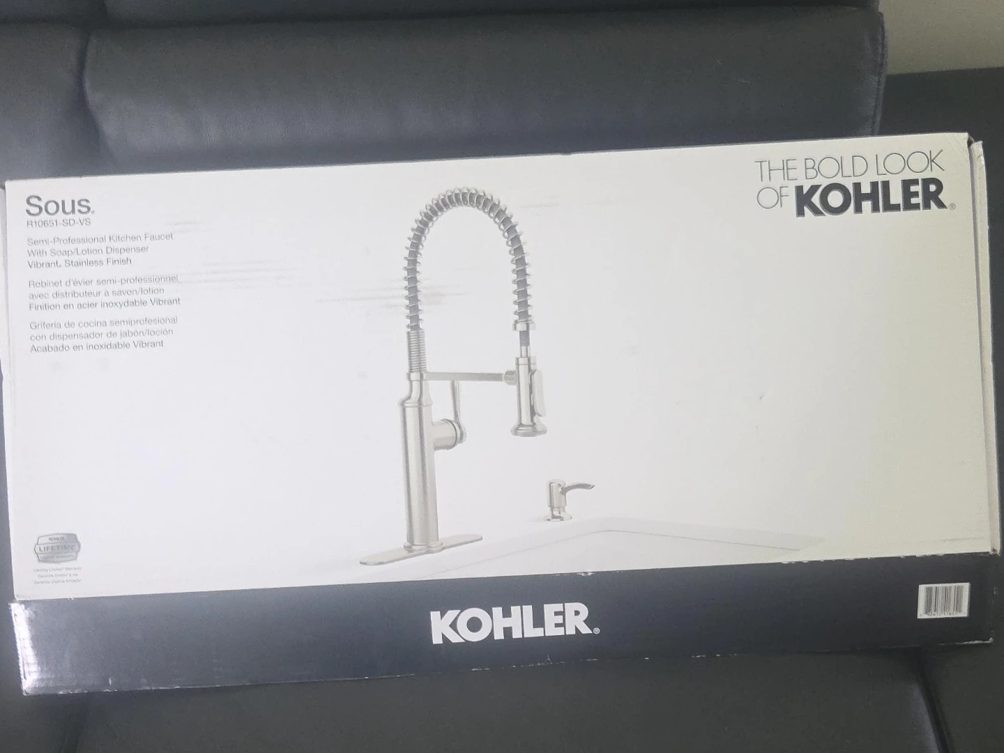 Kohler Sous Semi-Professional Kitchen Faucet R10651-SD-VS