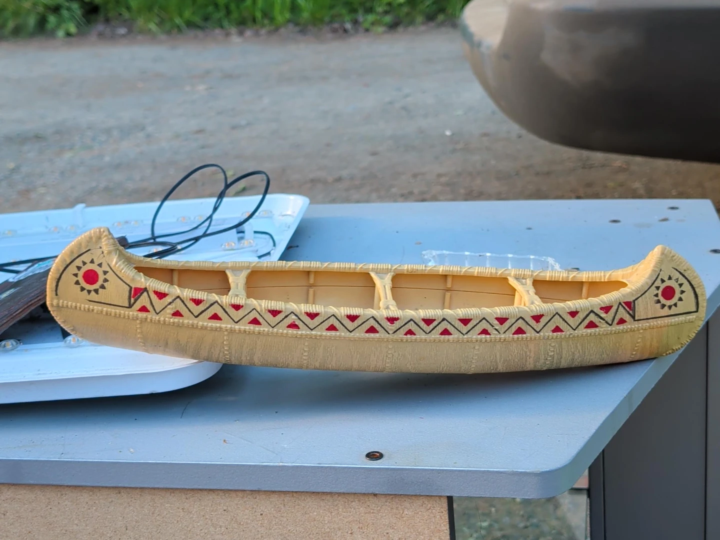 Toy Canoe Model