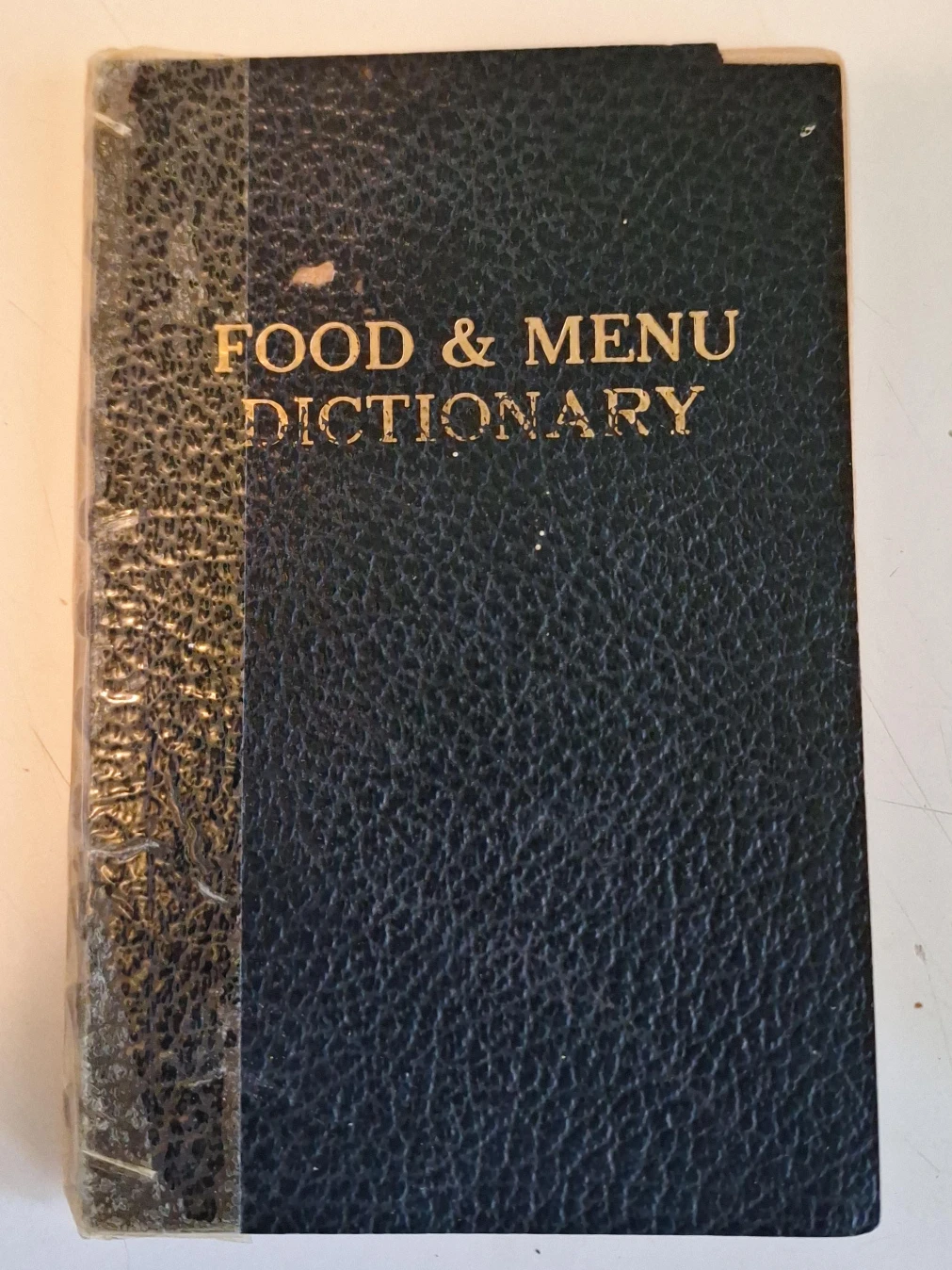 Food & Menu Dictionary