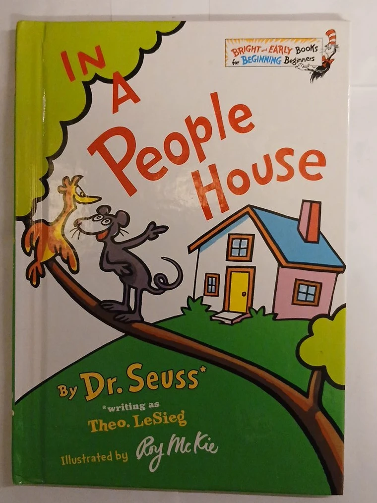 In a People House Bright and Early Book by Dr. Seuss