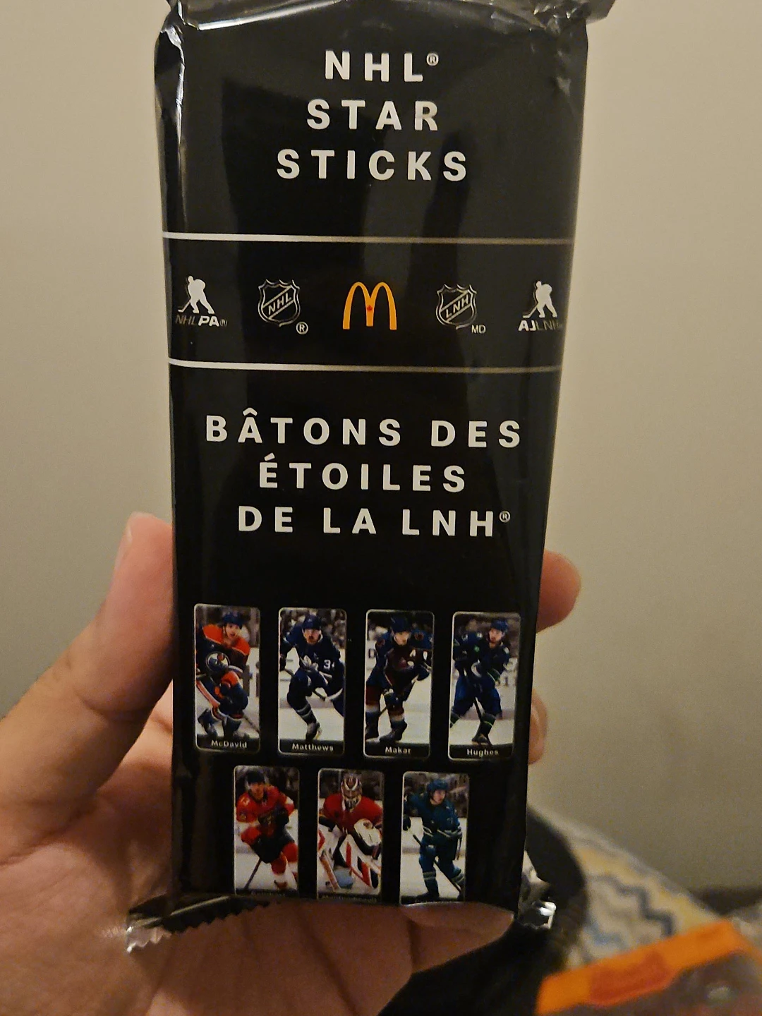 McDonald's NHL Star Sticks Promotion