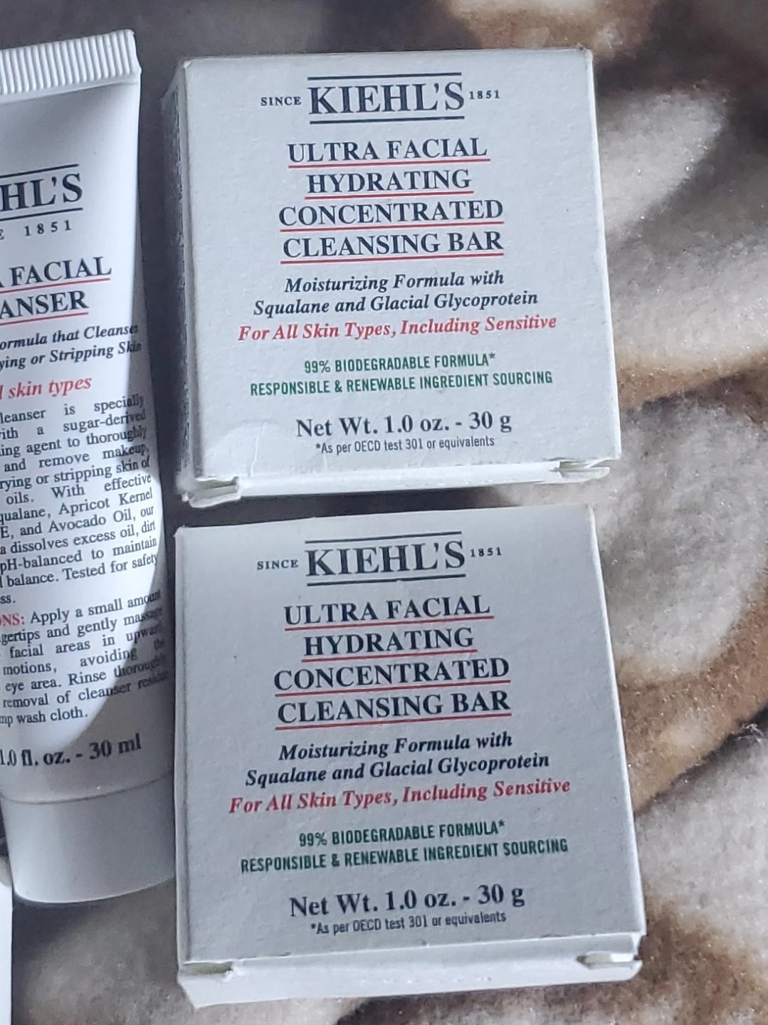 I have brand new set of 8 soaps and a face lotion