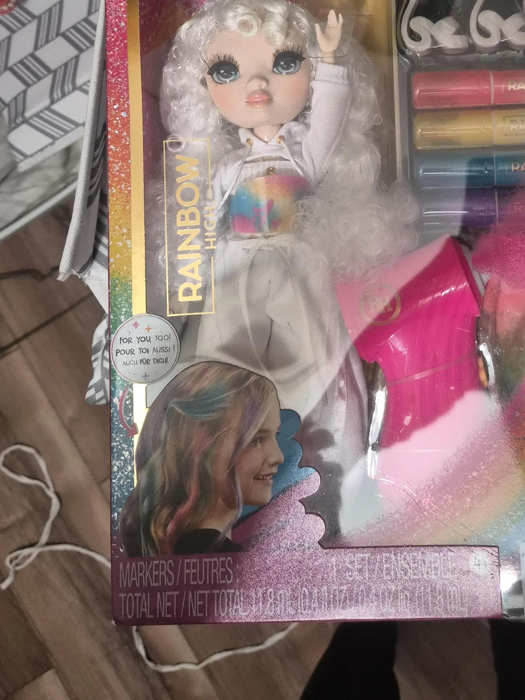 Rainbow High Doll with Markers