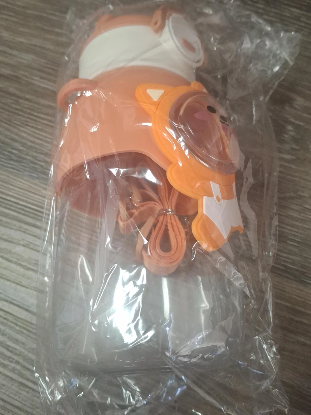 cartoon plastic water and milk cups, portable