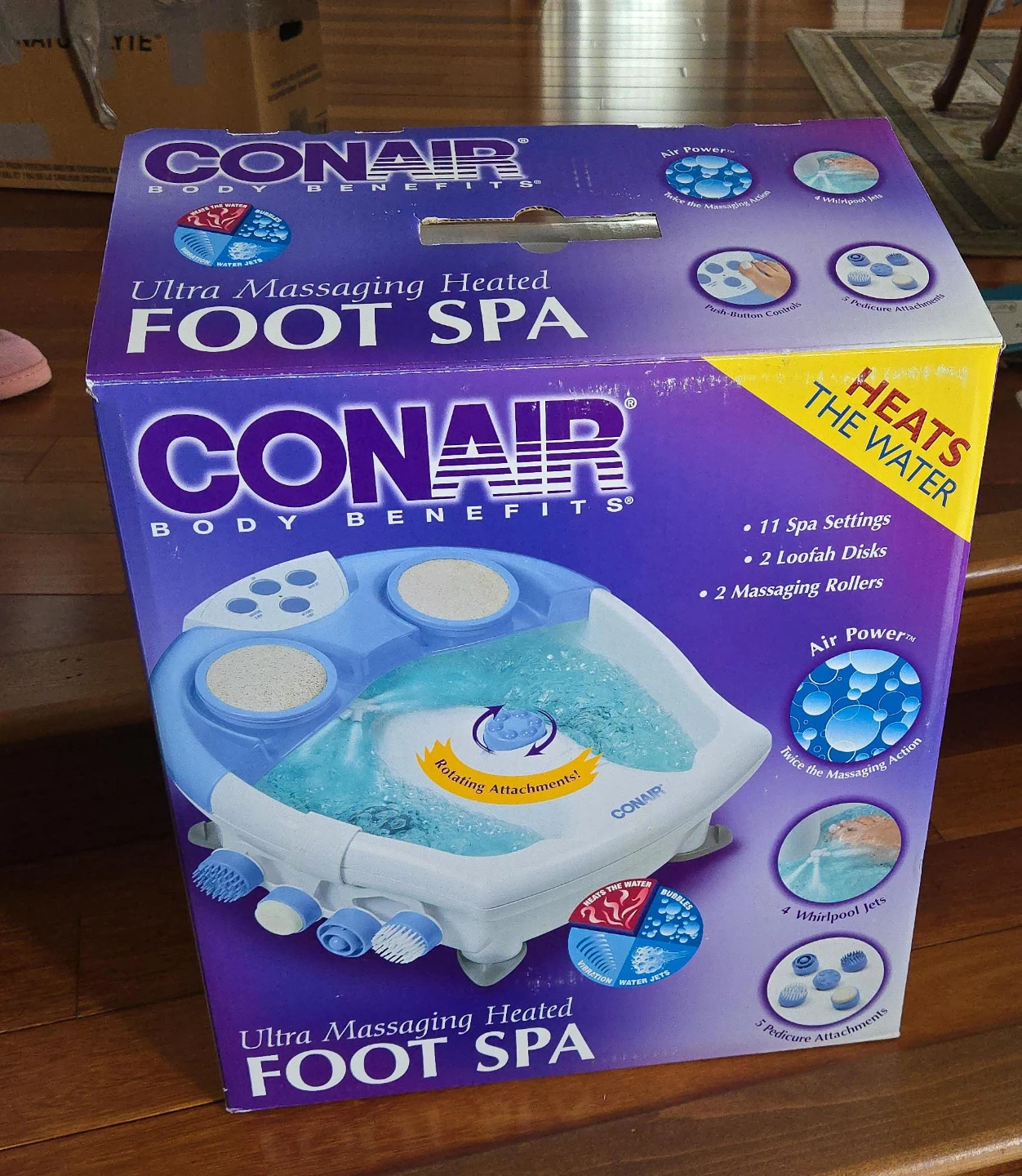 Conair Ultra Massaging Heated Foot Spa