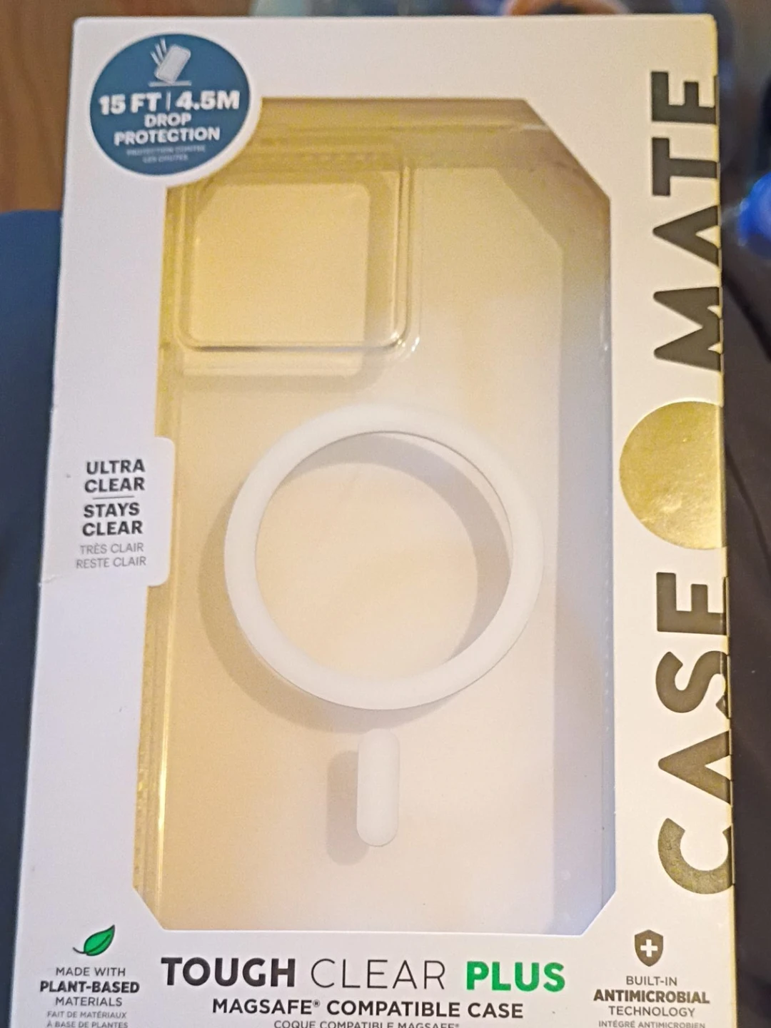 Case-Mate Tough Clear Plus MagSafe Compatible Case