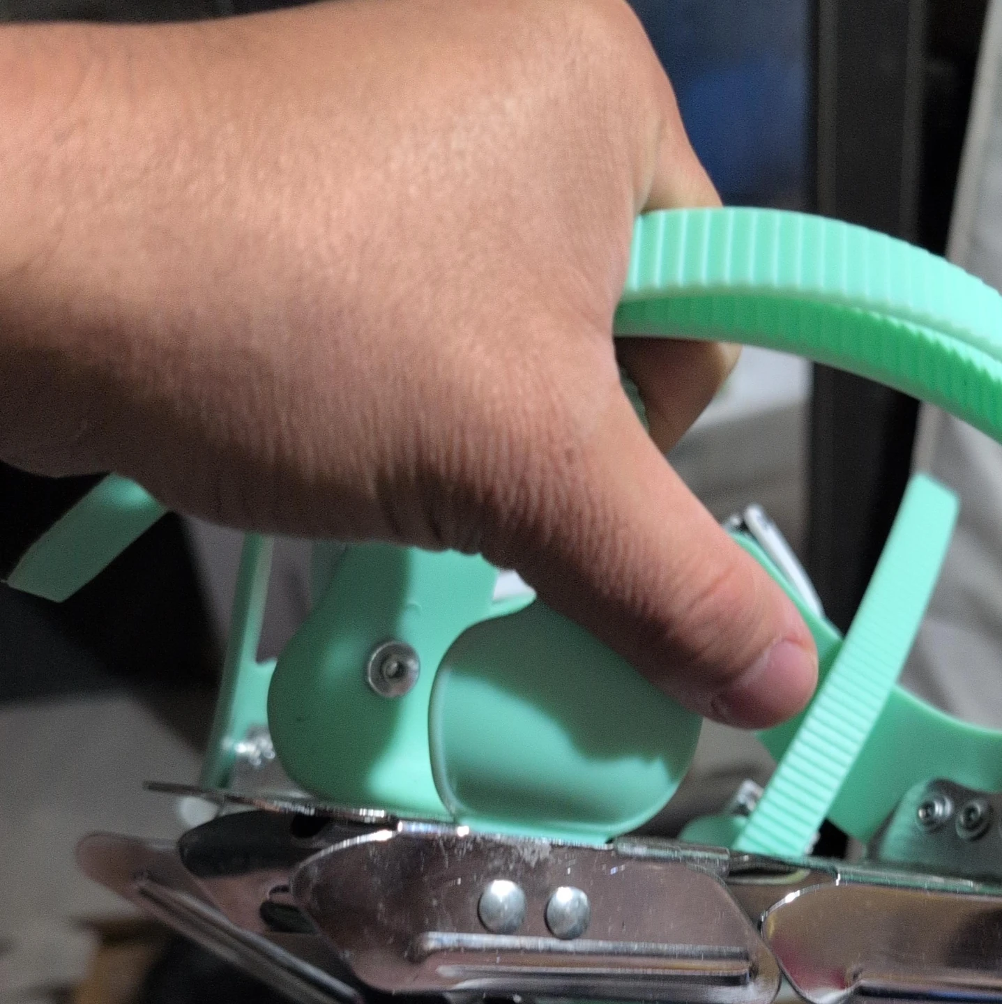 Light Blue Ice Skates